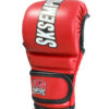 Red MMA Sparring Gloves, Made in Thailand, Boxing