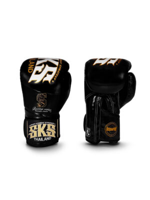 SKS Noir Boxing Gloves (Black)