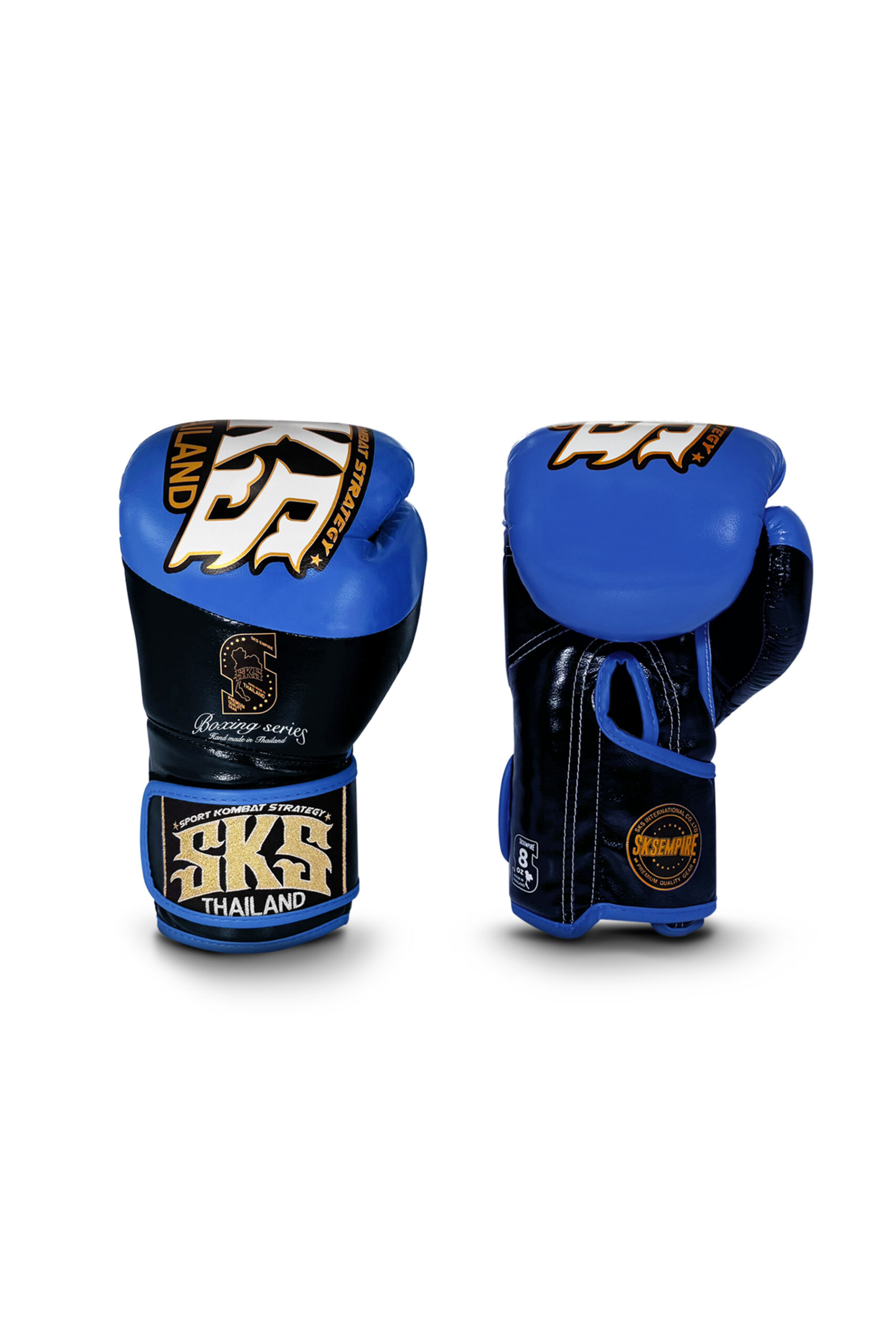 SKS Noir Boxing Gloves (Blue) SKS Noir Boxing Gloves (Blue)