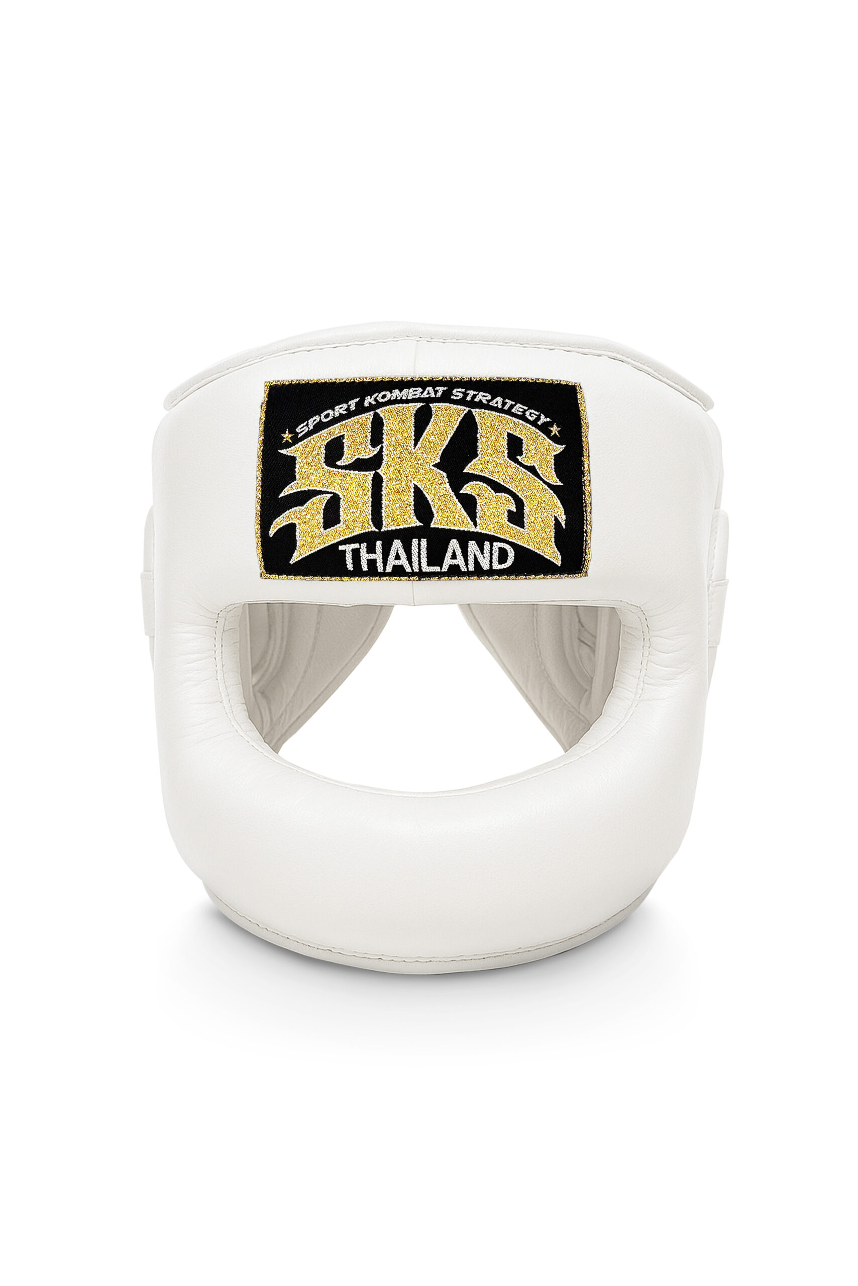 SKS Boxing Head Guard - Metal Bar (White) SKS Boxing Head Guard - Metal Bar (White)