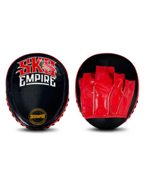 SKS Boxing Speed Focus Mitts (Black-White)