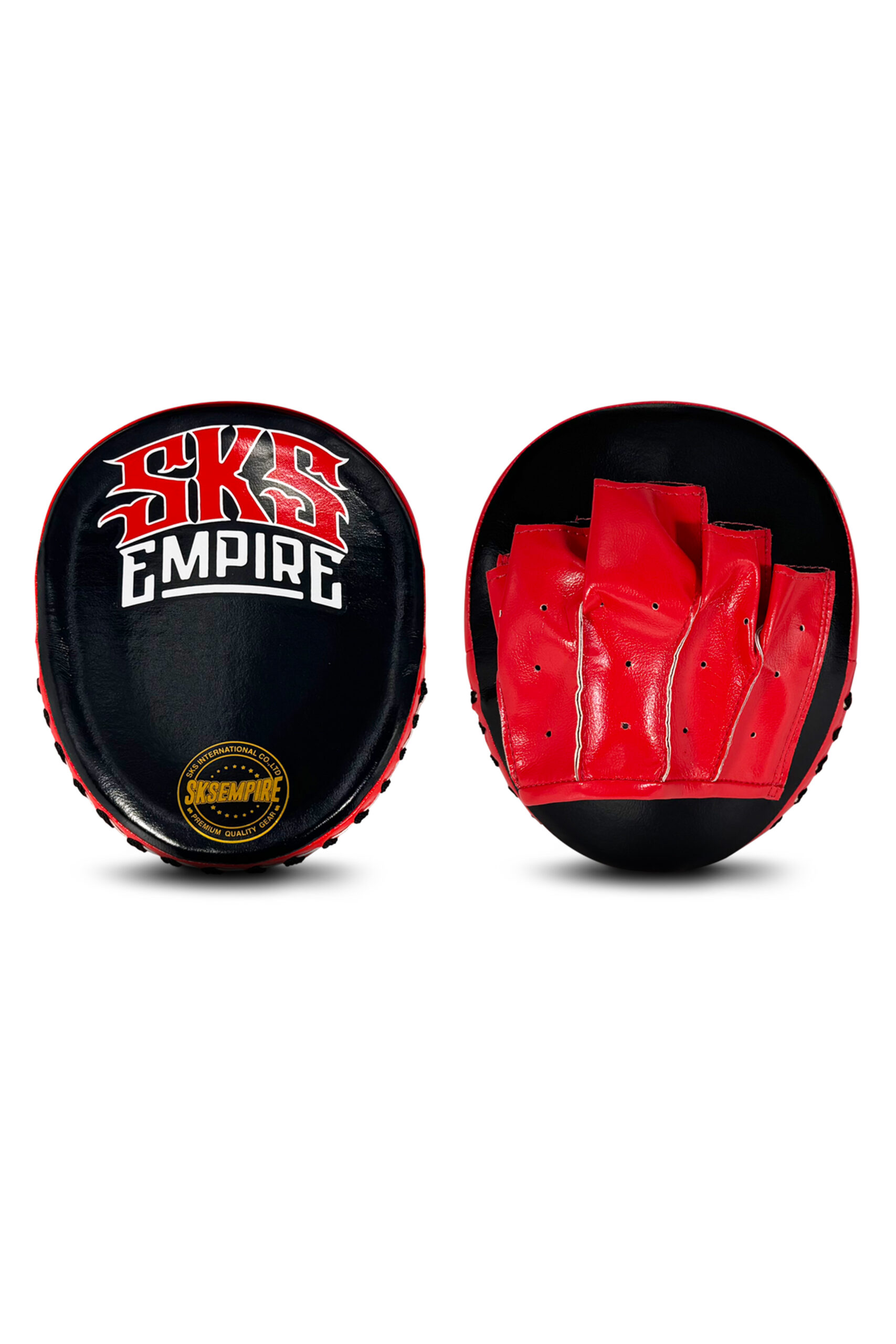 SKS Boxing Speed Focus Mitts (Black-White) SKS Boxing Speed Focus Mitts (Black-White)