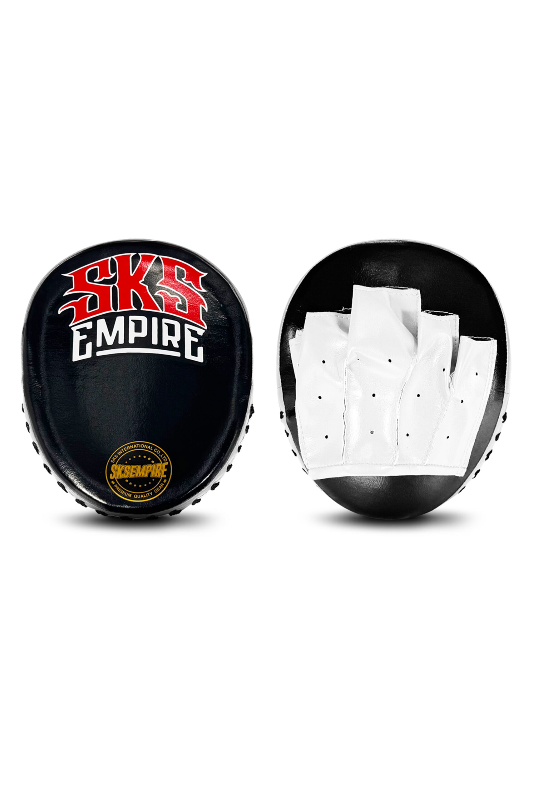 SKS Boxing Speed Focus Mitts (Black-White) SKS Boxing Speed Focus Mitts (Black-White)