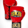 Western Boxing, Red Lace Gloves, Made in Thailand