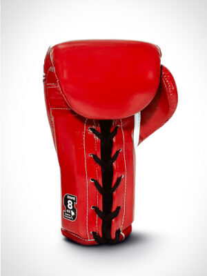 Western Boxing, Red Lace Gloves, Made in Thailand