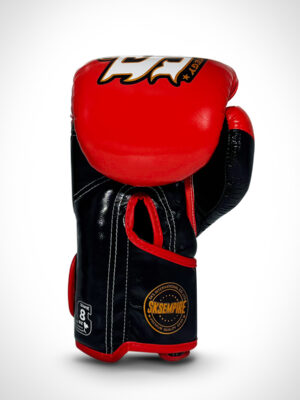 Noir, SKS boxing gloves, Red, Handmade in Thailand, Premium quality