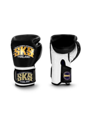 Western Boxing, Boxing Glove, Made in Thailand,Black and White