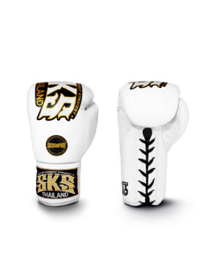 SKS Trapezoid Lace Gloves (White)