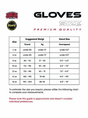 SKS Muay Thai Gloves - Art of Tiger (Black)