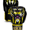 Tiger Black, Sakyant, Muay Thai, Made in Thailand, Velcro Gloves