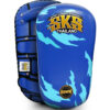 SKS Boxing, Kickpads, Blue, Handmade, Made in Thailand, Training Gears