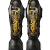 Handmade in Thailand, Gold Black Shinguard, SKS, Microfiber