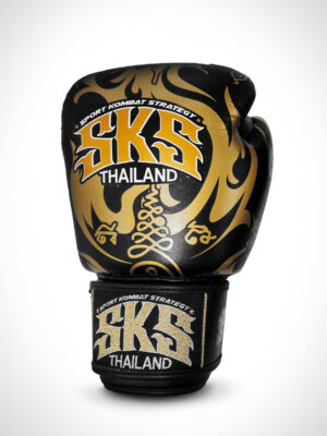 SKS Muay Thai Gloves - Rift Legacy (Black-Gold)