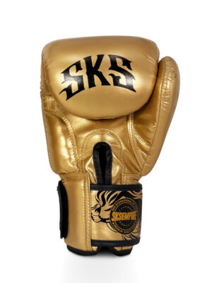 Muaythai Gloves, Metallic Gold, Sakyant, Handmade in Thailand